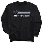 Hockey Crewneck Sweatshirt - Hockey Mom Sticks