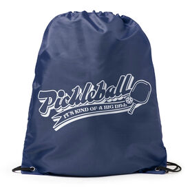 Pickleball Drawstring Backpack - Kind Of A Big Dill
