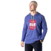 Men's Lightweight Hoodie - Don’t Feed The Goalie