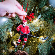 Hockey Ornament - Hockey Player Figure