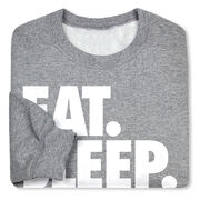Skiing Crewneck Sweatshirt - Eat Sleep Ski
