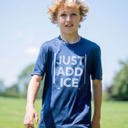 Hockey Short Sleeve Performance Tee - Just Add Ice™