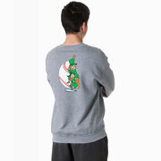 Baseball Crewneck Sweatshirt - Top O' The Order (Back Design)