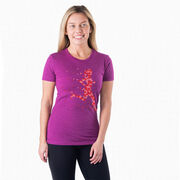 Women's Everyday Runners Tee - Heartfelt Runner Girl