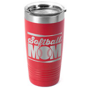 Softball 20 oz. Double Insulated Tumbler - Mom