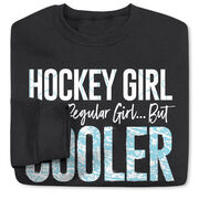 Hockey Crewneck Sweatshirt - Hockey Girls Are Cooler