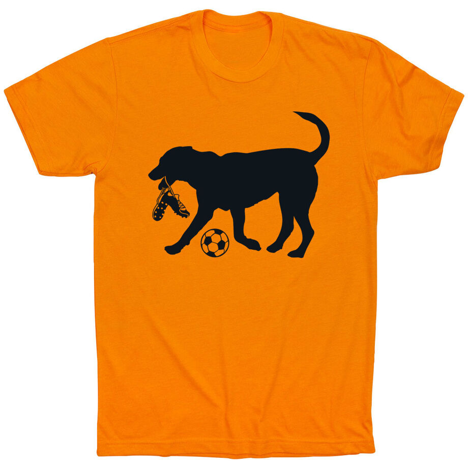 Soccer Tshirt Short Sleeve Spot The Soccer Dog