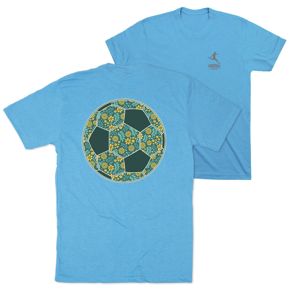 Soccer Short Sleeve T-Shirt - Summer Kicks (Back Design)