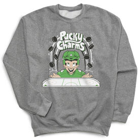 Hockey Crewneck Sweatshirt - Pucky Charms