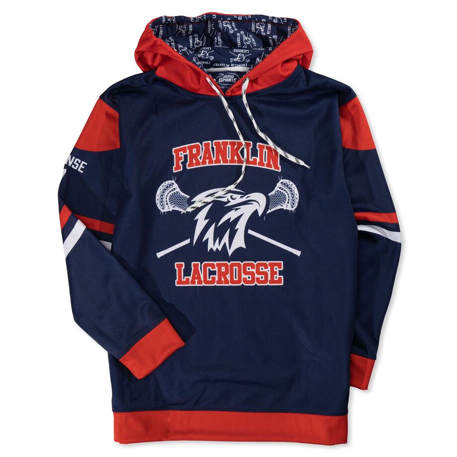ChalkTalk Custom Team Hoodie - Guys Lacrosse Statement Stick