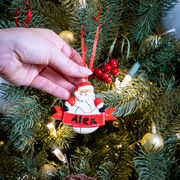 Volleyball Ornament - Volleyball Santa