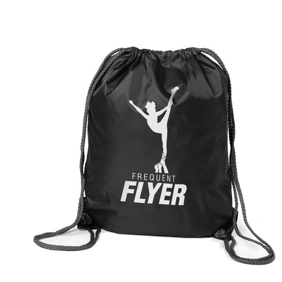 Cheerleading Drawstring Backpack - Frequent Flyer