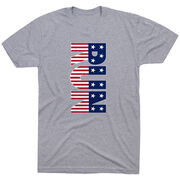 Running Short Sleeve T-Shirt - Patriotic Run