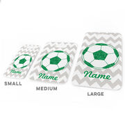 Soccer Bag/Luggage Tag - Personalized Glitter Soccer Ball