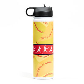 Softball Water Bottle - Softball Players