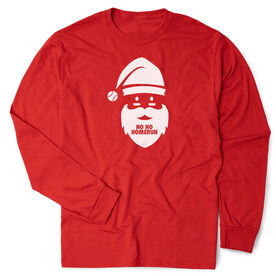 Baseball Tshirt Long Sleeve - Ho Ho Homerun