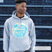 Volleyball Hooded Sweatshirt - Serve's Up