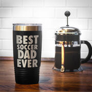 Soccer 20 oz. Double Insulated Tumbler - Best Dad Ever