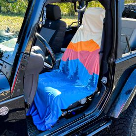RunTechnology® Athletic Moisture-Wicking Towel Car Seat Cover - Sedona