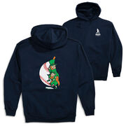 Baseball Hooded Sweatshirt - Top O' The Order (Back Design)