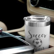 Soccer 20oz. Double Insulated Tumbler - Soccer Mom