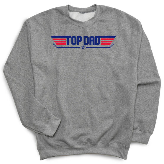 Hockey Crewneck Sweatshirt - Top Dad Hockey