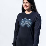 Skiing & Snowboarding Tshirt Long Sleeve - The Mountains Are Calling