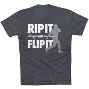 Baseball Tshirt Short Sleeve Rip It Flip It