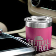 Softball 20oz. Double Insulated Tumbler - Softball Dad Fuel