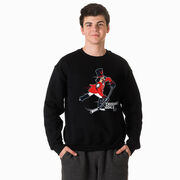 Hockey Crewneck Sweatshirt - Crushing Goals