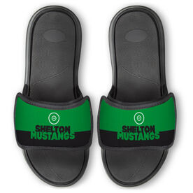 Wrestling Repwell&reg; Slide Sandals - Team Name Colorblock