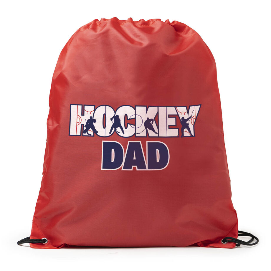 Hockey Drawstring Backpack - Hockey Dad Life