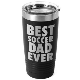 Soccer 20 oz. Double Insulated Tumbler - Best Dad Ever