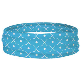 Field Hockey Multifunctional Headwear - Crossed Sticks and Ball Pattern RokBAND