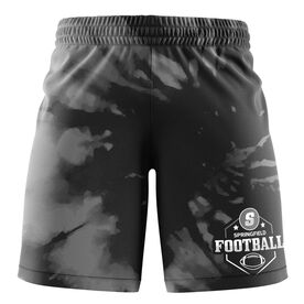 Custom Team Shorts - Football Tie-Dye