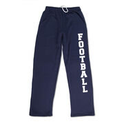 Football Fleece Sweatpants - Football Word