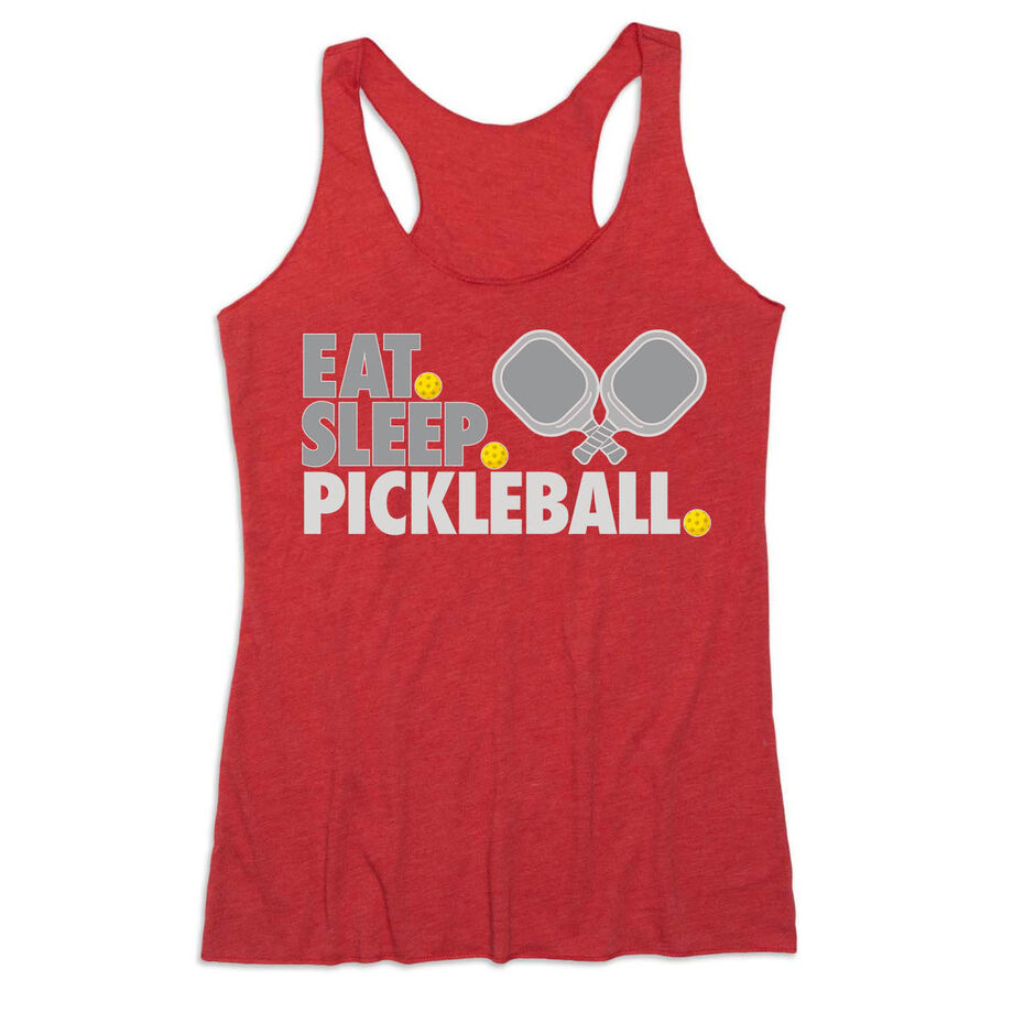 Pickleball Women's Everyday Tank Top - Eat. Sleep. Pickleball