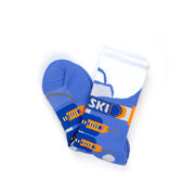 Skiing Woven Mid-Calf Socks - Ski Boot