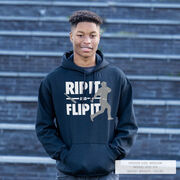 Baseball Hooded Sweatshirt - Rip It Flip It