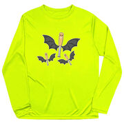 Baseball Long Sleeve Performance Tee - It's Bats