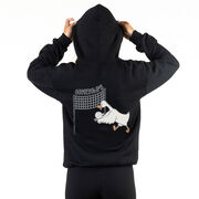Volleyball Hooded Sweatshirt - Goosebumps (Back Design)