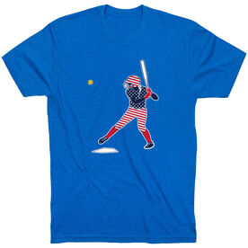 Softball Short Sleeve T-Shirt - Softball Star