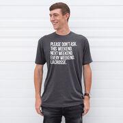 Lacrosse Short Sleeve T-Shirt - All Weekend Lacrosse