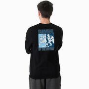Hockey Crewneck Sweatshirt - Survival of the Fittest (Back Design)