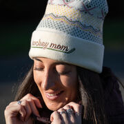 Hockey Knit Hat - Hockey Mom Fair Isle