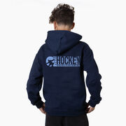 Hockey Hooded Sweatshirt - Hockey 100% Of The Shots (Back Design)