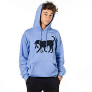 Soccer Hooded Sweatshirt - Soccer Dog