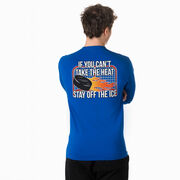 Hockey Tshirt Long Sleeve - If You Can't Take the Heat (Back Design)