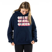 Cheerleading Hooded Sweatshirt - Retro Cheer