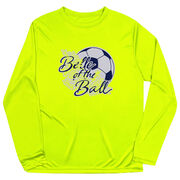 Soccer Long Sleeve Performance Tee - Belle Of The Ball